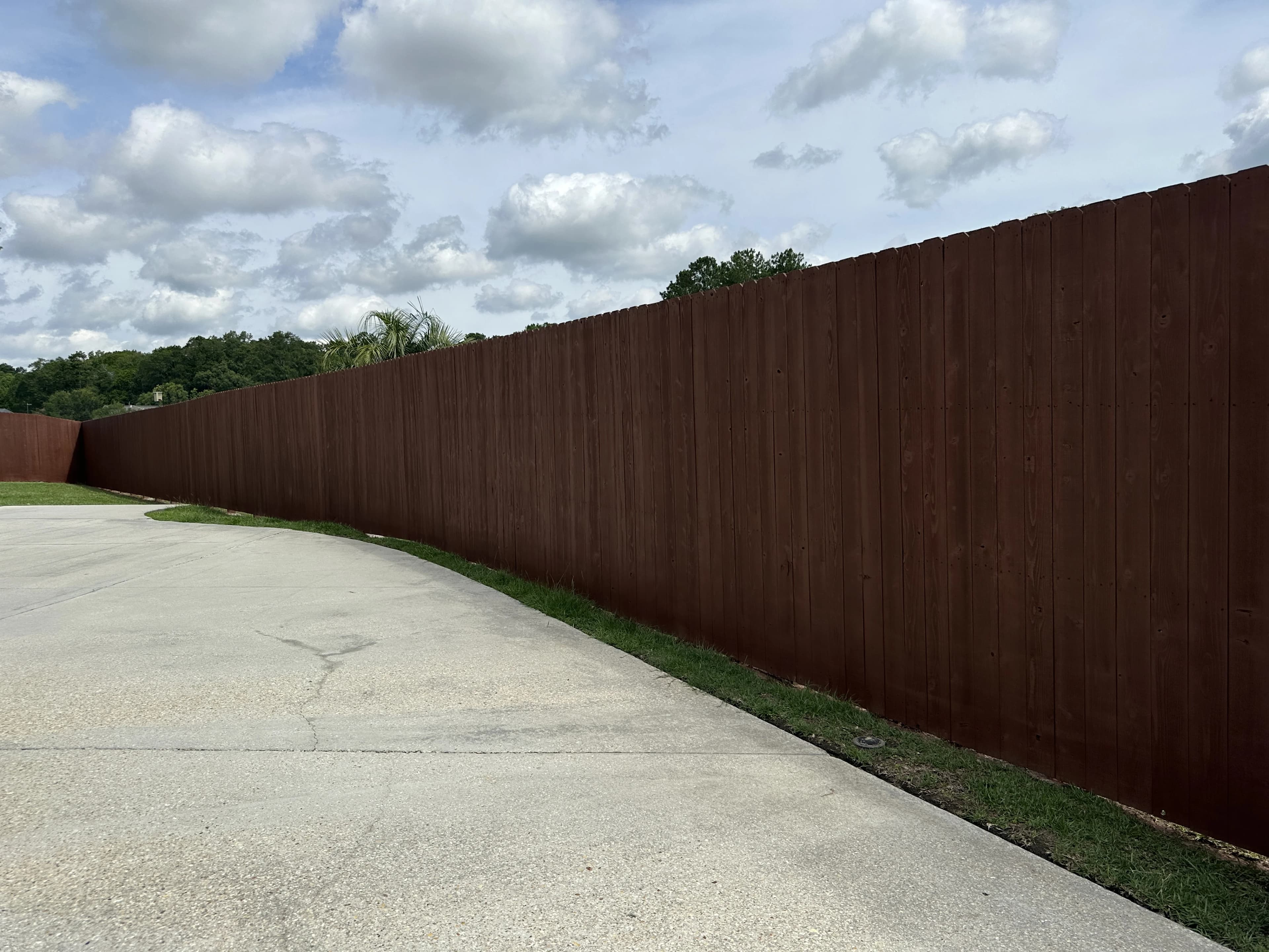 Wood Fence Staining & Restoration