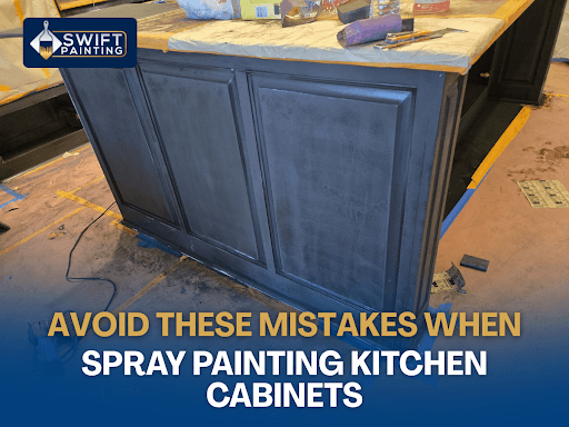 Avoid Spray Painting Kitchen Cabinets Mistakes | Guide