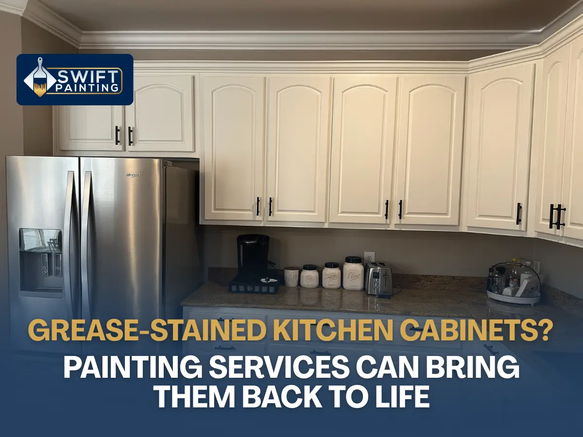 Grease-Stained Kitchen Cabinets? Painting Services Can Bring Them Back to Life