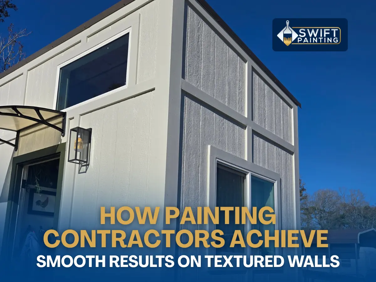 How Painting Contractors Get Smooth Wall Finishes