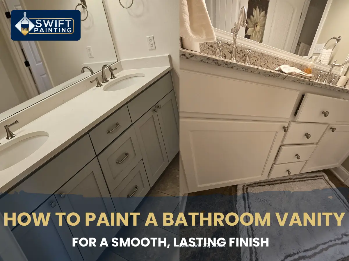 How to Paint a Bathroom Vanity Like a Pro