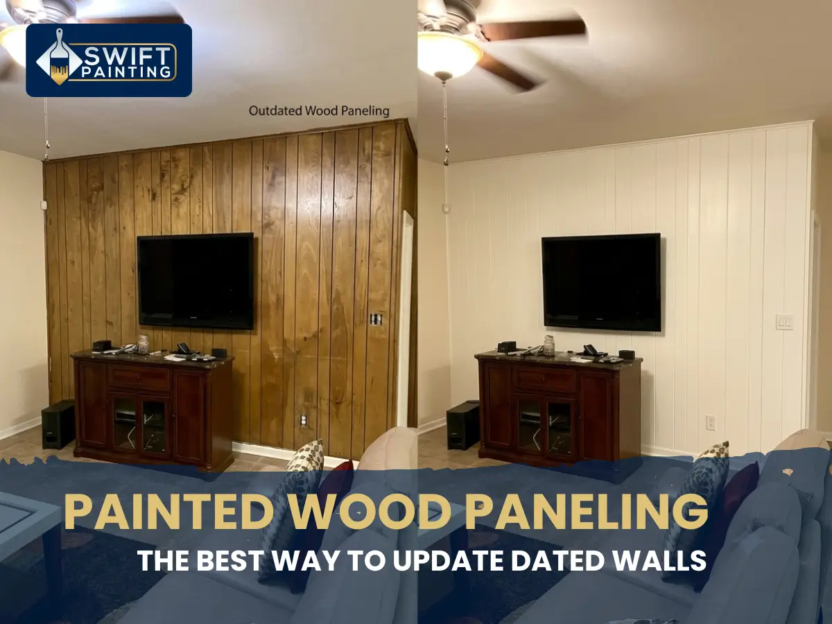 Painted Wood Paneling Ideas to Modernize Your Home