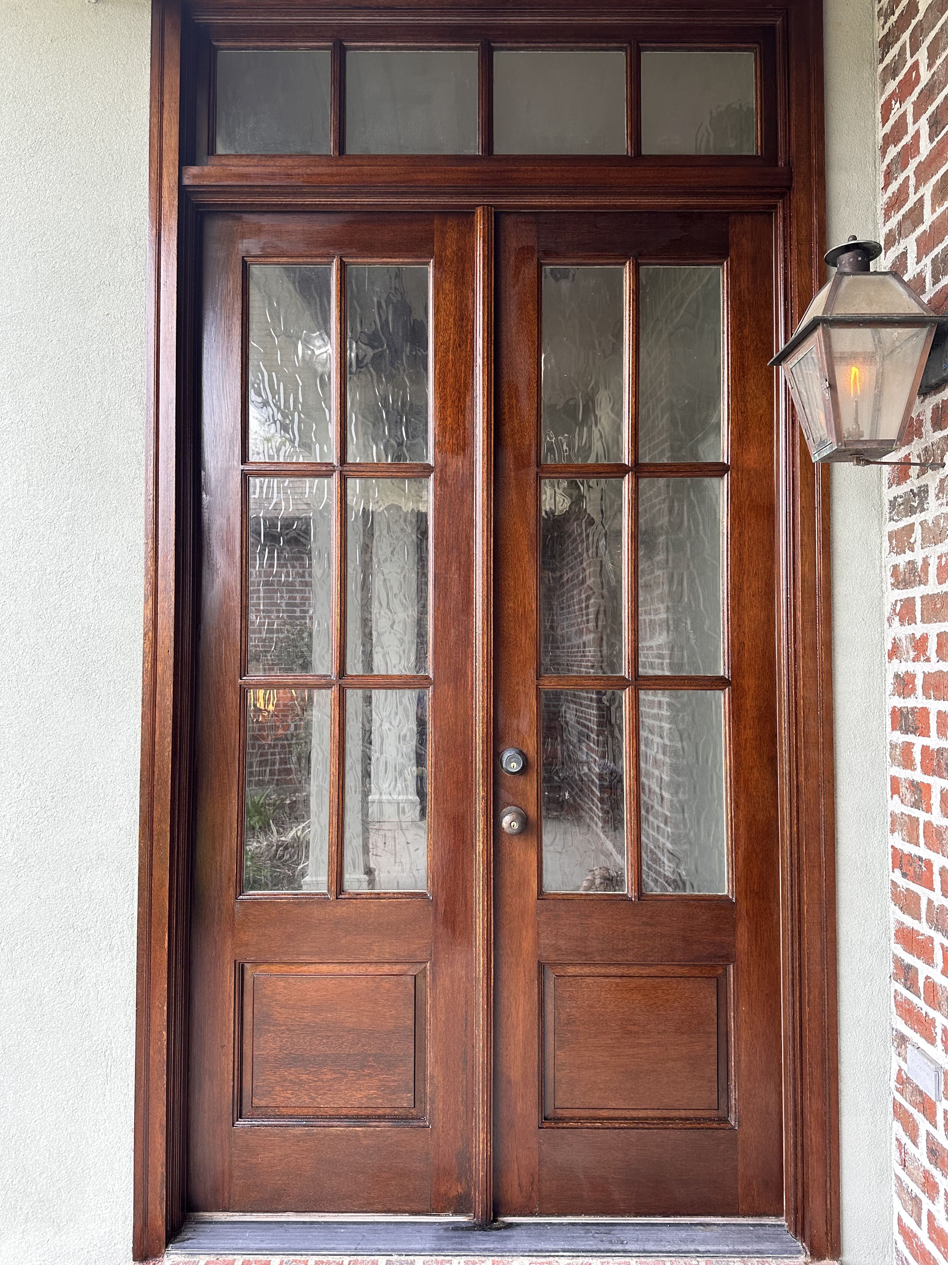 Front Entry Door Refinishing