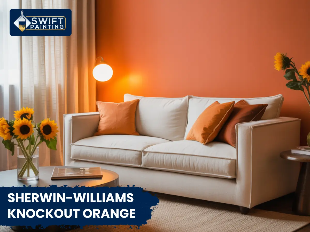 Sherwin-Williams Knockout Orange