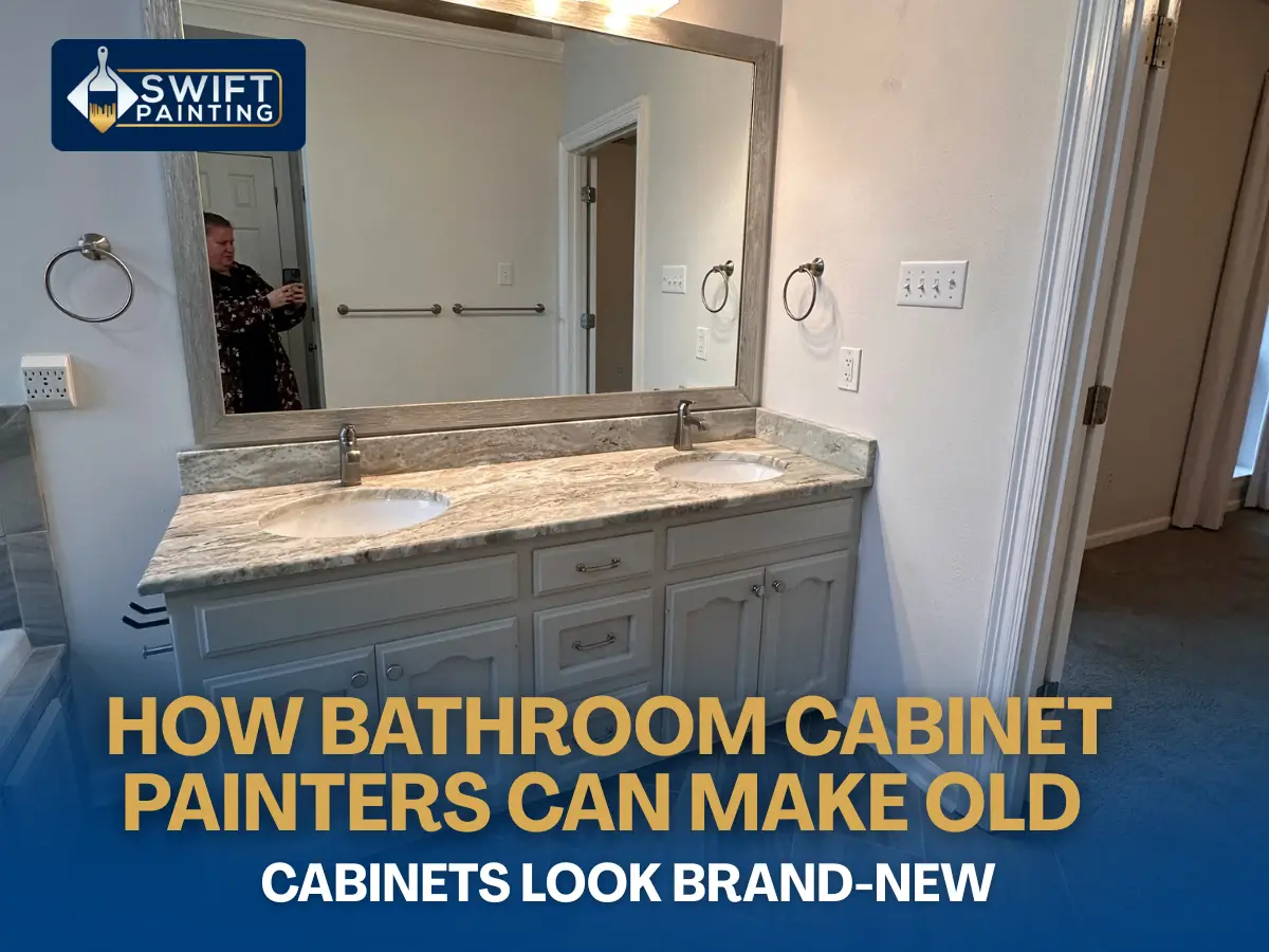 How Bathroom Cabinet Painters Can Make Old Cabinets Look Brand-New