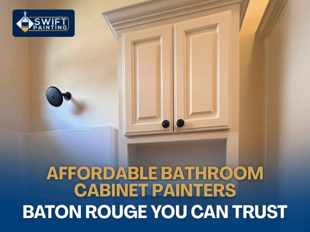Affordable bathroom cabinet painters in Baton Rouge you can trust.